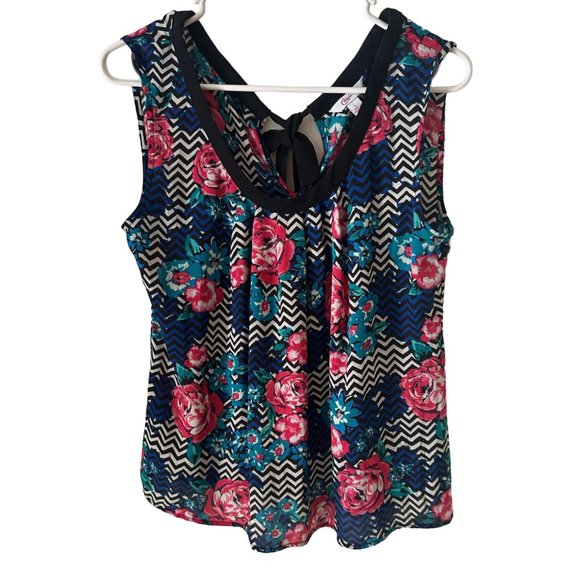 85 Candie's	Sleeveless blouse Large - Picture 1 of 7